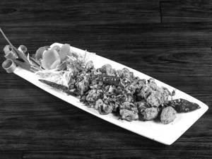 Mushroom pepper dry