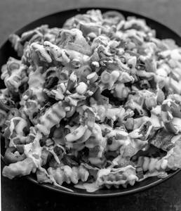 Loaded cheesy fries