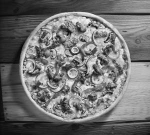 8" Onion Cheese Pizza