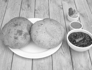 Chole Bhature [2 Bhature]  