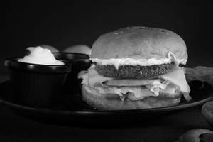 Spinach Corn Burger