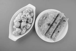 Plain Paratha Sabji