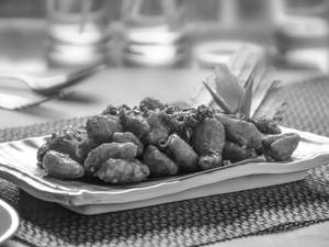 Crispy chilli baby corn