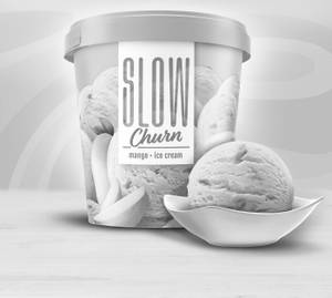 Slow Churn Mango Ice Cream 500 ML