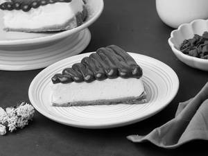 Chocolate Cheesecake Slice