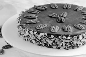 Almond Brownie (500gm)cake