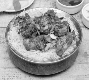 Chicken Fry Piece biryani Single