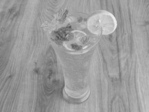 Fresh Garden Mint Mojito