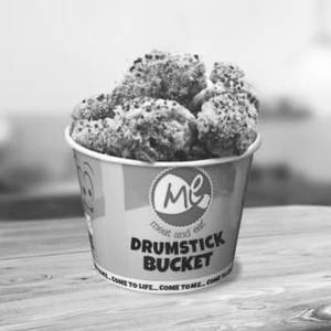 Drumstick Bucket ( Indian Fiery ) - 6 Pcs