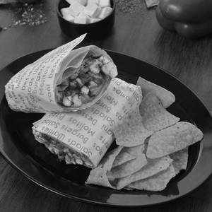 BBQ Paneer Wrap