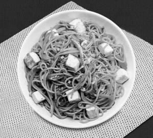 Paneer noodles