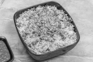 Veg Burnt Garlic Fried Rice