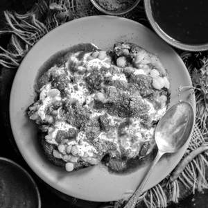 Aloo tikki chaat