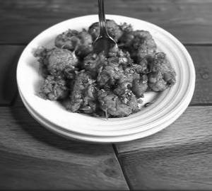 Veg manchurian dry