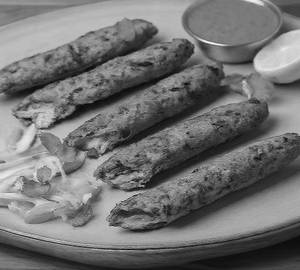 Chicken seekh kebab
