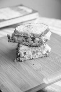 Hawaiian Potato  salad Sourdough  sandwich