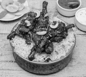 Chicken Lollipop Biryani single