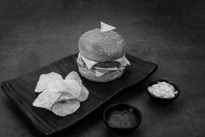 Cheesy Veggie Burger