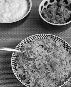 Tomato Rice with Poriyal