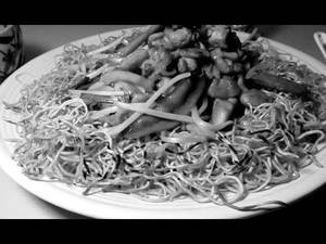 Chicken Pan Fried Noodles