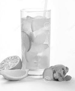 Ginger Lemon Ice Tea
