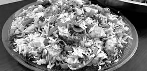 Mixed Pulao(Panner and Mushroom)