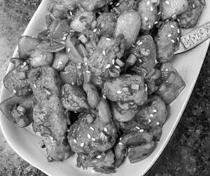 Baby Corn Manchurian Dry