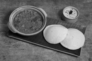 Idly With Vadacurry(2Pcs)