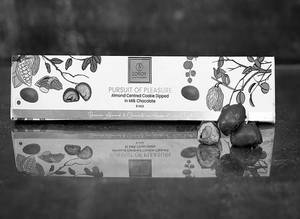 Pursuit Of Pleasure Almond Centred Cookie Dipped In Milk Chocolate