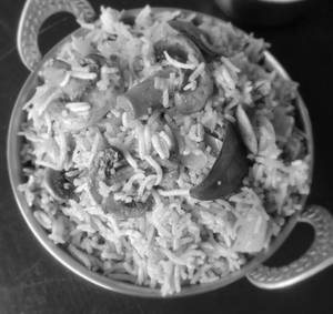 Veg Mushroom Pulao 