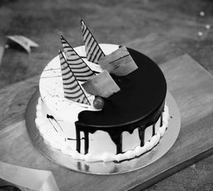 Choco vanilla cake [500 grams]