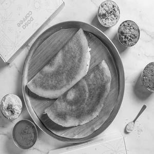 Garlic Ghee Roast Masala Dosa