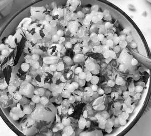 Sabudana with Peanut Khichdi