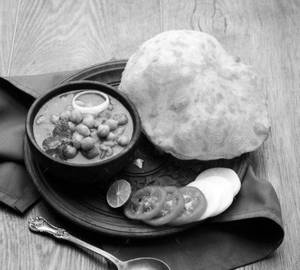 Chole bhature[2pcs]