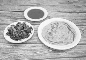 Kerala Paratha (2 Piece)with Buffalo Fry Combo