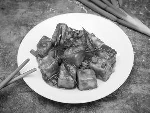 Honey Garlic Chilli Tofu Dry