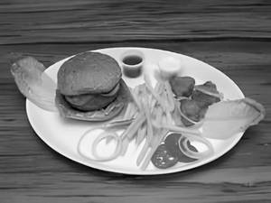 Veg Burger Nuggets Combo