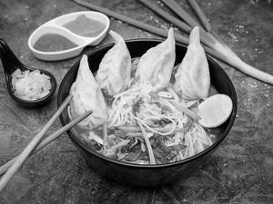 Vegetable Tibetan Thukpa Momo