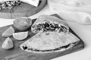 Cheese Olive Jalapeno Corn Quesadilla