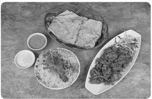 Chicken Biryani (full) + Single Chicken 65+2 Rumali