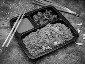 Chilli Chicken With Egg Tangra Fried Rice