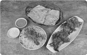 Mini Chicken Biryani + Gril Chicken Half+ 2 Rumali Roti