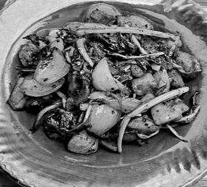 Stir Fry Pork With Mushroom & Spinach