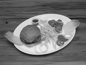 Chicken Burger Nuggets Combo