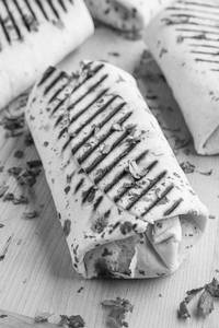 Chipotle Paneer Strips Wrap