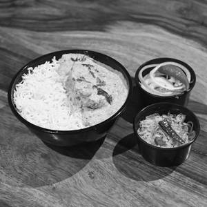Fish Shorshe Rice Bowl