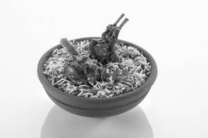 Mutton Biryani In Brown Rice
