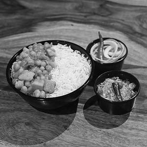 Ghugni Rice Bowl