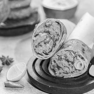 Chicken Galawati Kebab Roll [2 Pcs]