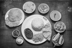 Mahabhoj Chhanar Dalna Thali
